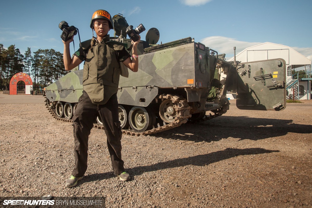 Doing Battle In 2014:</br> Fast Cars, Tanks & Taking Our Shoes Off