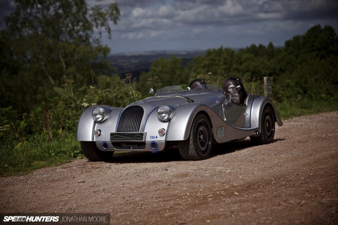 Photo shoot of the 2014 Morgan Plus 8 Centenary Speedster in and around the Malvern Hills