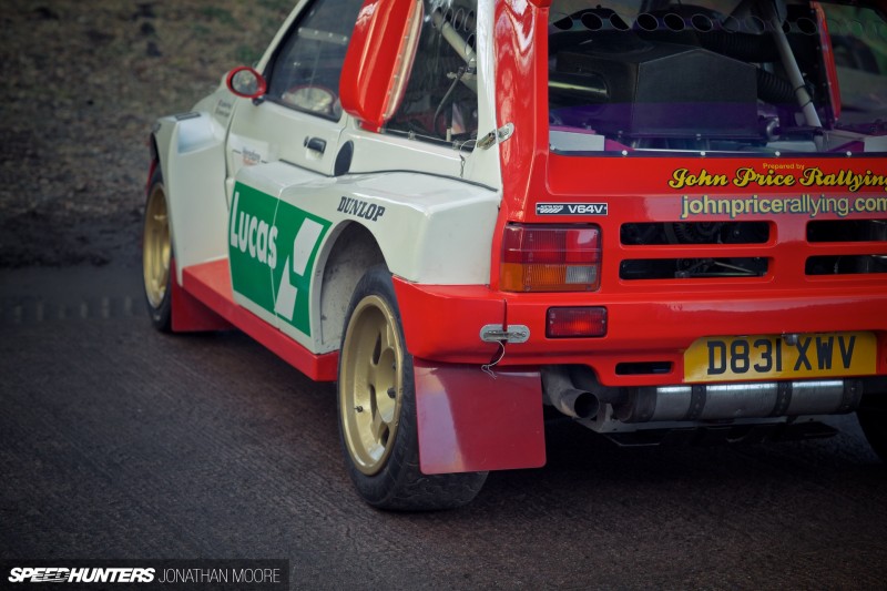 Andrew Cooper’s Metro 6R4, prepared by John Price&nbsp;Racing