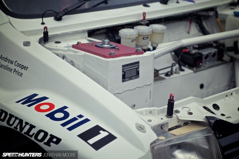 Andrew Cooper’s Metro 6R4, prepared by John Price&nbsp;Racing