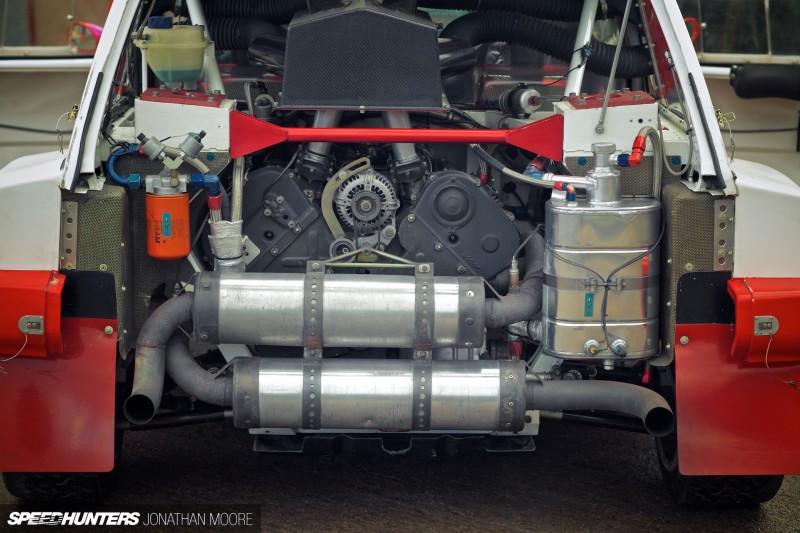 Andrew Cooper’s Metro 6R4, prepared by John Price&nbsp;Racing