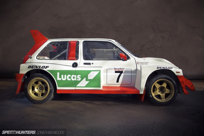Andrew Cooper’s Metro 6R4, prepared by John Price&nbsp;Racing