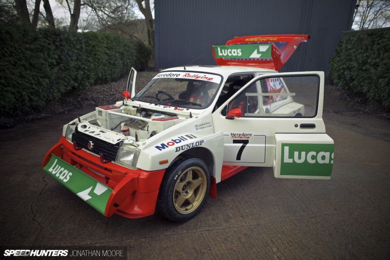 Andrew Cooper’s Metro 6R4, prepared by John Price&nbsp;Racing