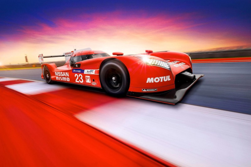 Nissan GT-R LM NISMO action front three quarters&nbsp;low