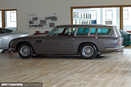 The Aston Martin Heritage Works facility in Newport&nbsp;Pagnell