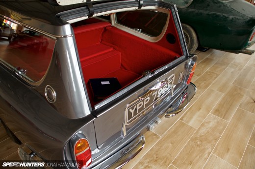 The Aston Martin Heritage Works facility in Newport&nbsp;Pagnell
