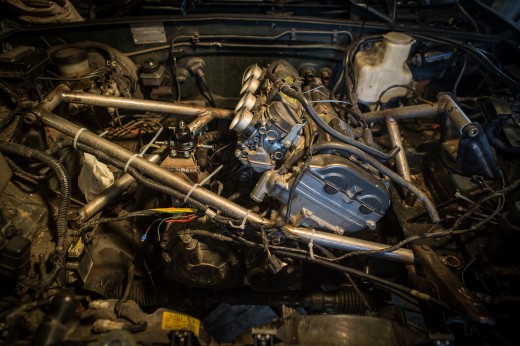 Mazda MX5 miata bike engine swap (37 of&nbsp;70)