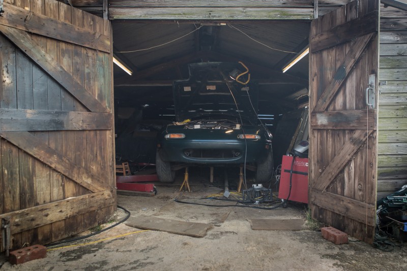 Mazda MX5 miata bike engine swap (55 of&nbsp;70)