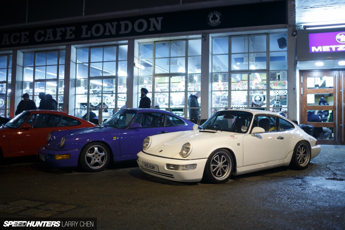 Porsche Night At The Ace Cafe