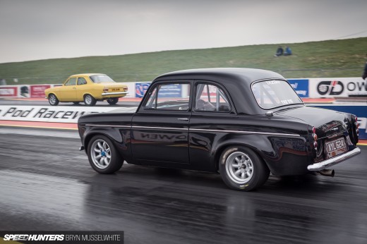 Old Skool Ford Fiesta 100E Cosworth Subaru Santa Pod (81 of&nbsp;84)