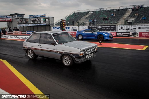 Old Skool Ford Fiesta 100E Cosworth Subaru Santa Pod (10 of&nbsp;84)