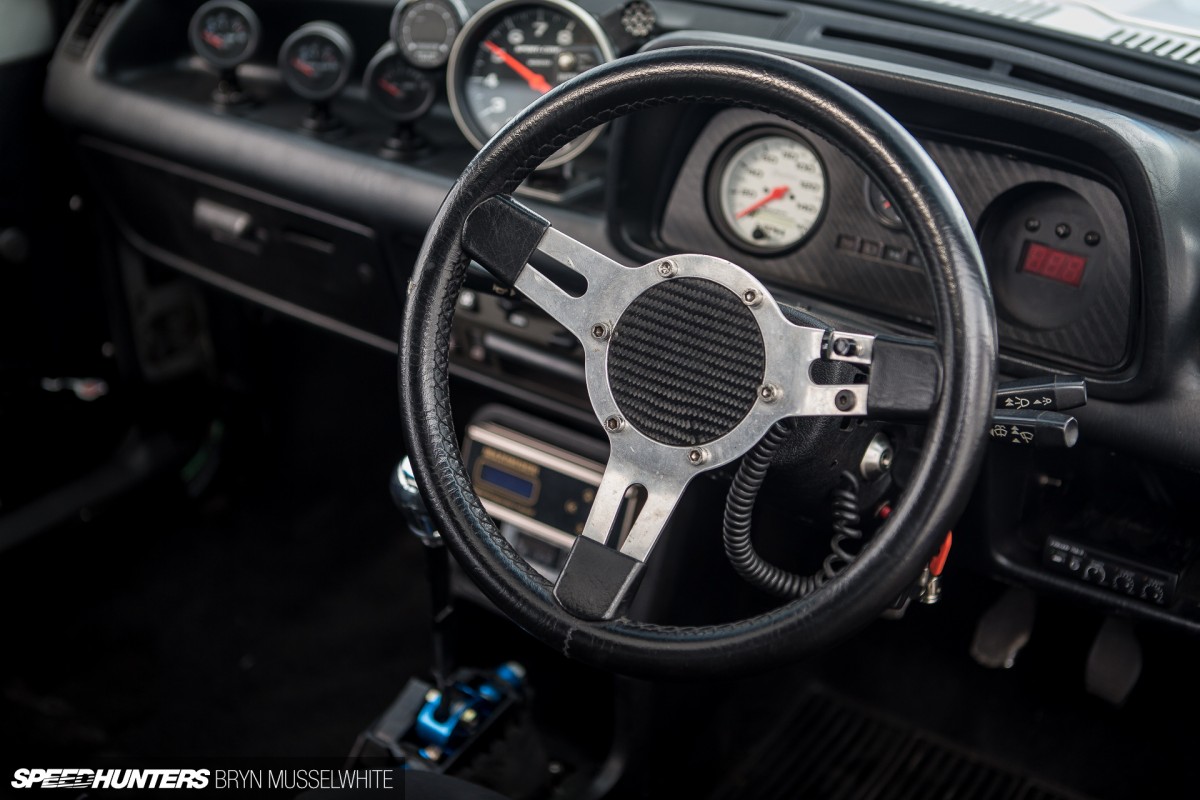 Old Skool Ford Fiesta 100E Cosworth Subaru Santa Pod (12 of 84)