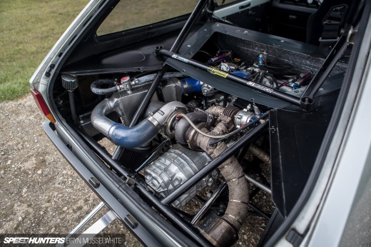 Old Skool Ford Fiesta 100E Cosworth Subaru Santa Pod (34 of&nbsp;84)