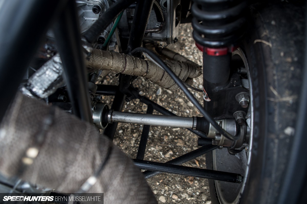 Old Skool Ford Fiesta 100E Cosworth Subaru Santa Pod (37 of 84)