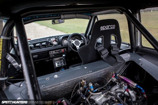 Old Skool Ford Fiesta 100E Cosworth Subaru Santa Pod (39 of&nbsp;84)