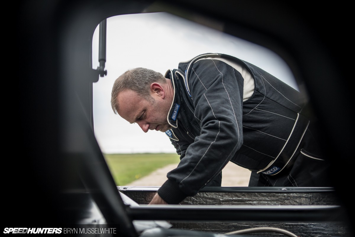 Old Skool Ford Fiesta 100E Cosworth Subaru Santa Pod (53 of 84)