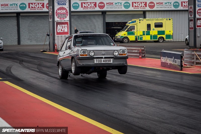 Old Skool Ford Fiesta 100E Cosworth Subaru Santa Pod (6 of&nbsp;84)