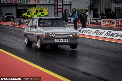 Old Skool Ford Fiesta 100E Cosworth Subaru Santa Pod (9 of&nbsp;84)