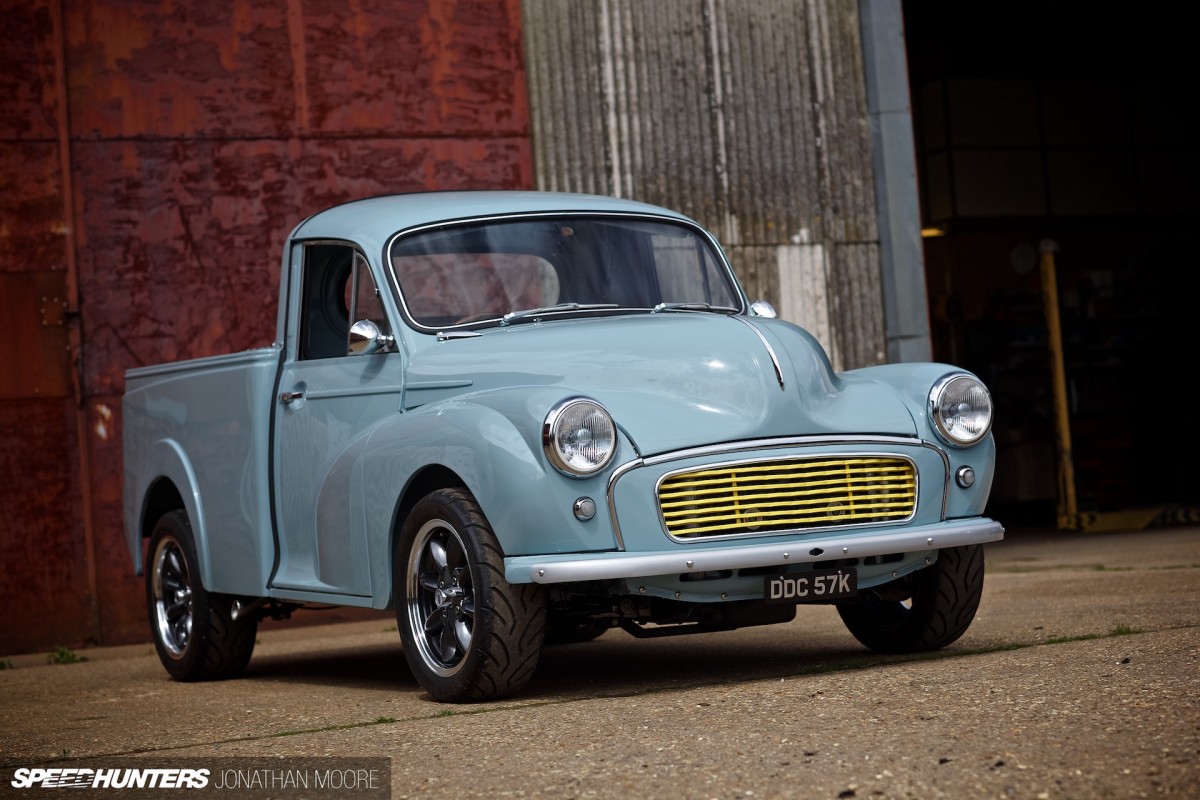 Adam Kent-Smith's Lotus Twin Cam-powered Austin Minor Pickup, built by JLH Motorsport
