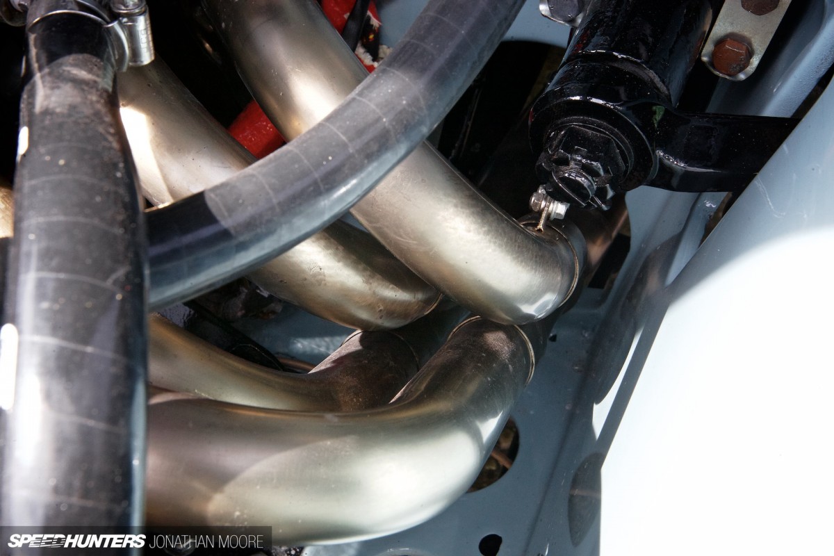 Adam Kent-Smith's Lotus Twin Cam-powered Austin Minor Pickup, built by JLH Motorsport