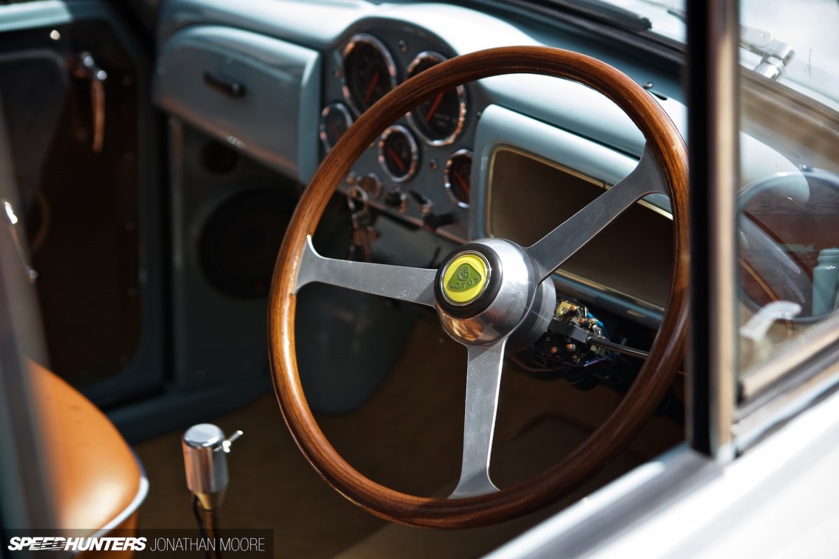 Adam Kent-Smith's Lotus Twin Cam-powered Austin Minor Pickup, built by JLH Motorsport