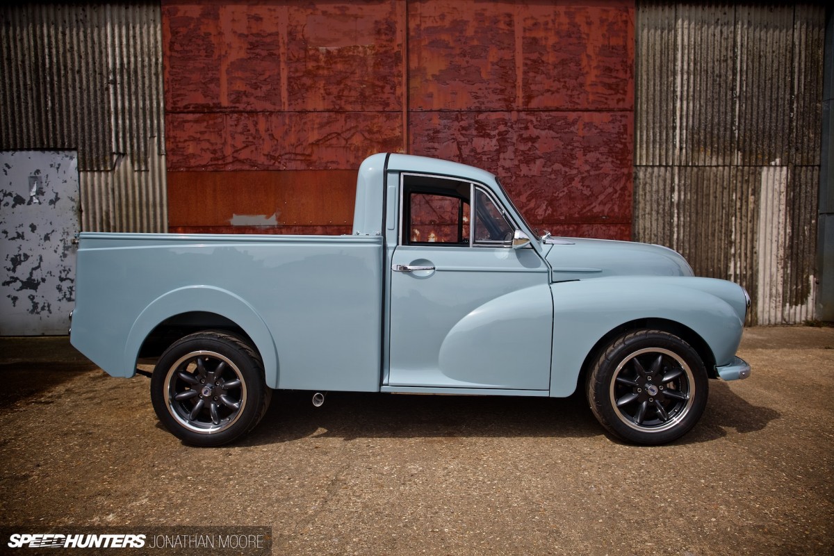 Adam Kent-Smith's Lotus Twin Cam-powered Austin Minor Pickup, built by JLH Motorsport