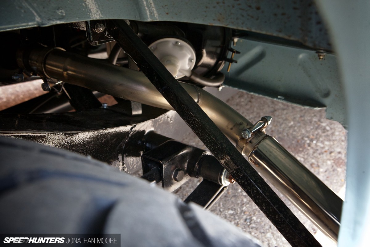 Adam Kent-Smith's Lotus Twin Cam-powered Austin Minor Pickup, built by JLH Motorsport
