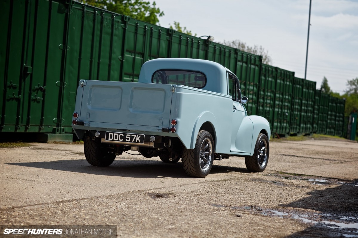 Adam Kent-Smith's Lotus Twin Cam-powered Austin Minor Pickup, built by JLH Motorsport