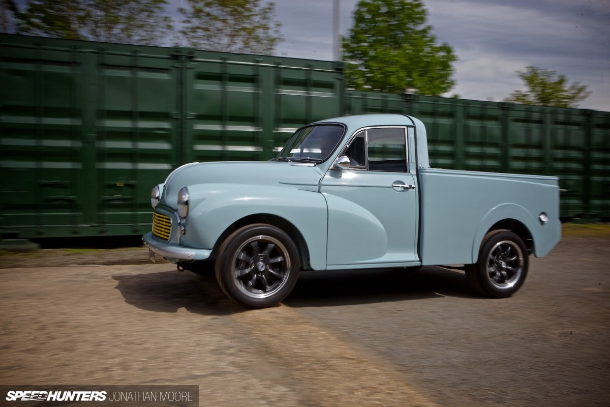 Adam Kent-Smith's Lotus Twin Cam-powered Austin Minor Pickup, built by JLH Motorsport
