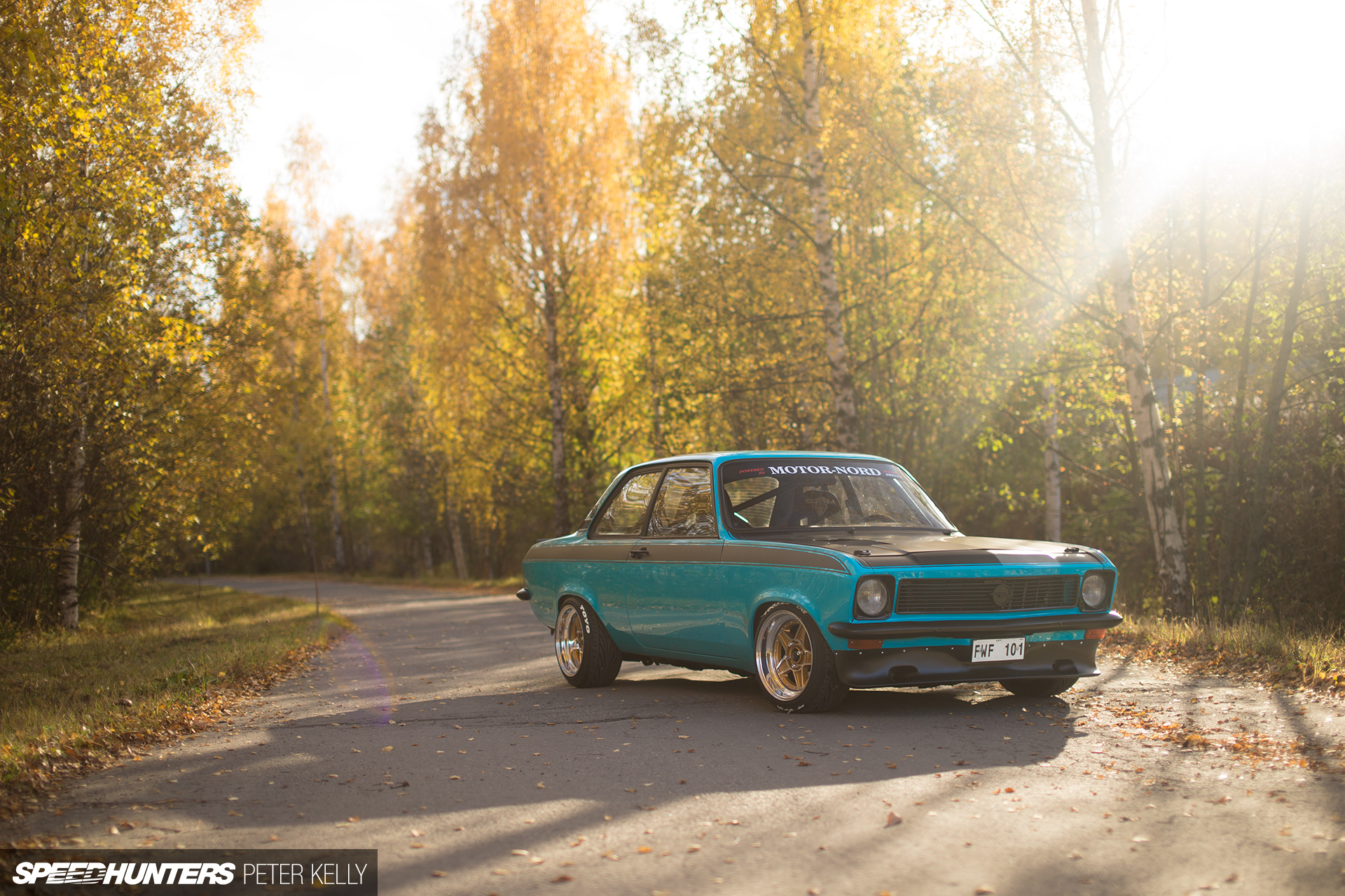 An Opel Ascona, Swede-ified