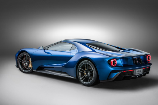 All-New Ford GT RL, 3/4 Rear, January&nbsp;2015