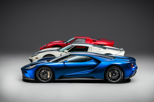 All-New Ford GT Heritage–1st, 2nd, 3rd&nbsp;Generation