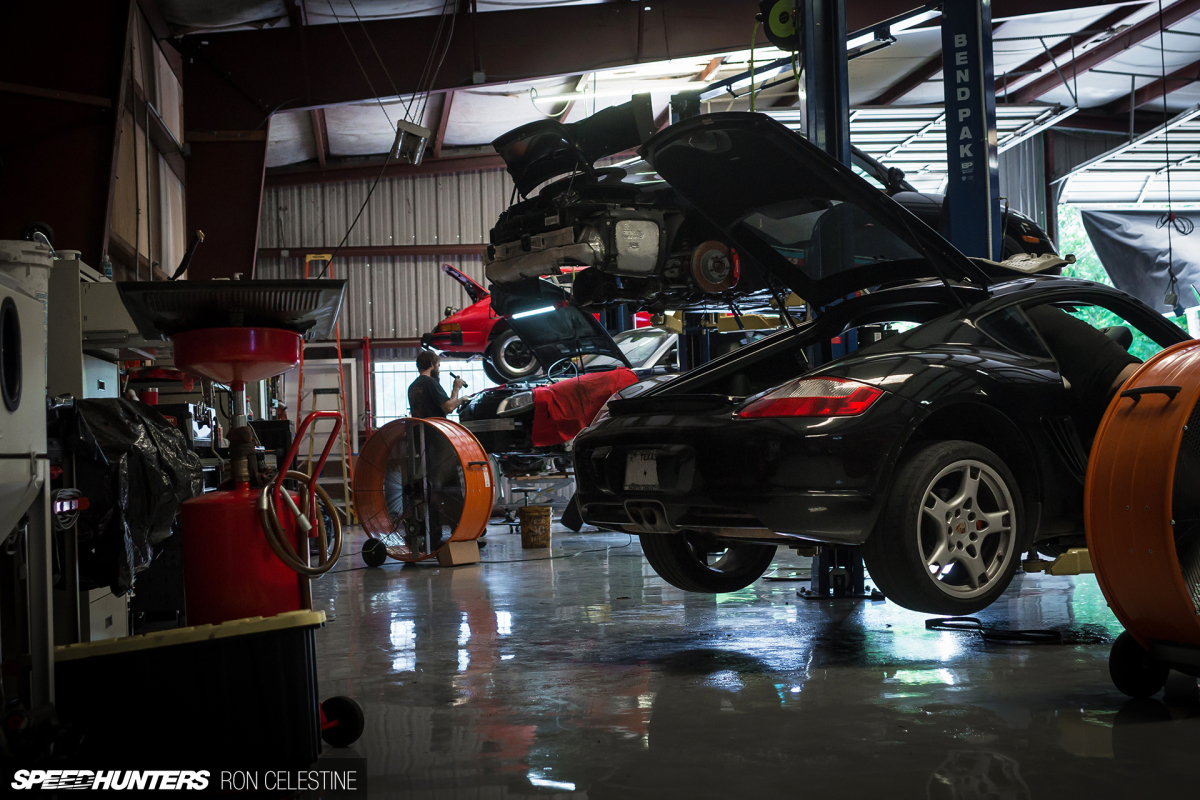Inside A Porsche Specialty Shop