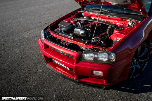 Nissan Skyline R34 2JZ Speedhunters Richard Opie&nbsp;(7)