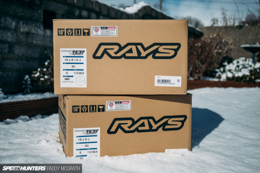 2018 Project GTI Volk Racing TE37 Saga Unboxing Speedhunters by Paddy&nbsp;McGrath-12