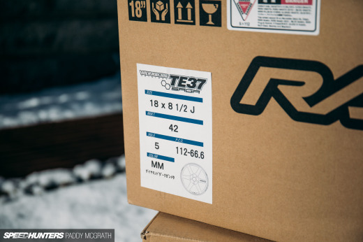 2018 Project GTI Volk Racing TE37 Saga Unboxing Speedhunters by Paddy&nbsp;McGrath-13