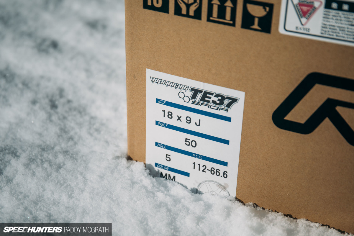 2018 Project GTI Volk Racing TE37 Saga Unboxing Speedhunters by Paddy McGrath-14