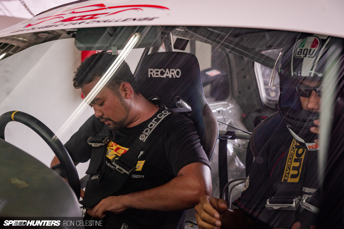 Track_Day_Malaysia_Ron_Celestine_Mitsubishi_Mirage_Cyborg_race_2