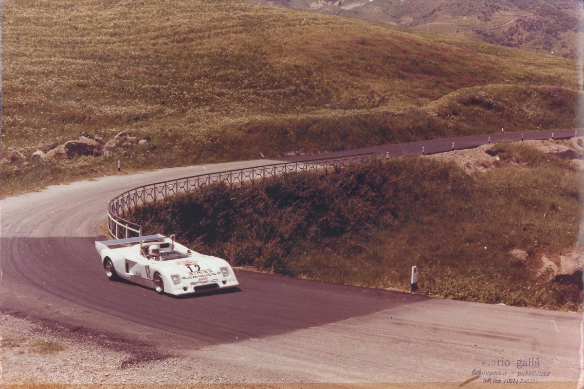 1977 Chevron B-36 original photos  at Targa Florio 1
