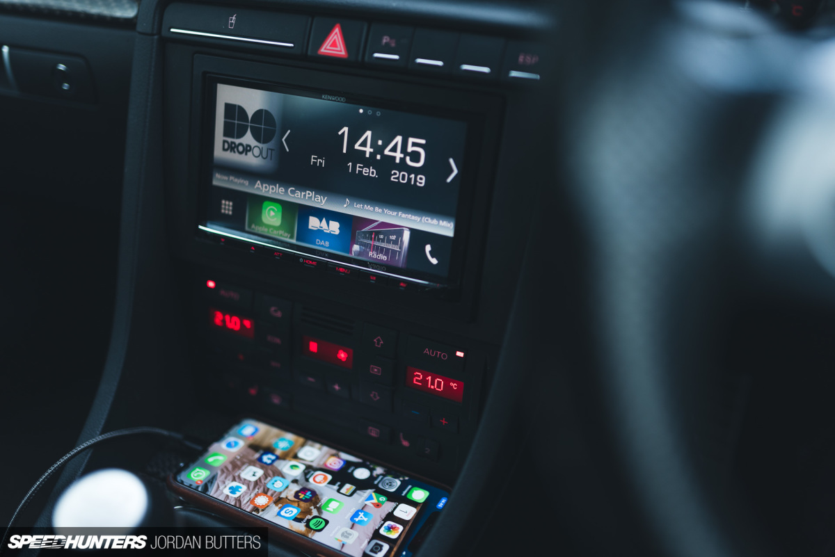 Project RS4 Kenwood CarPlay Speedhunters by Jordan Butters-7959