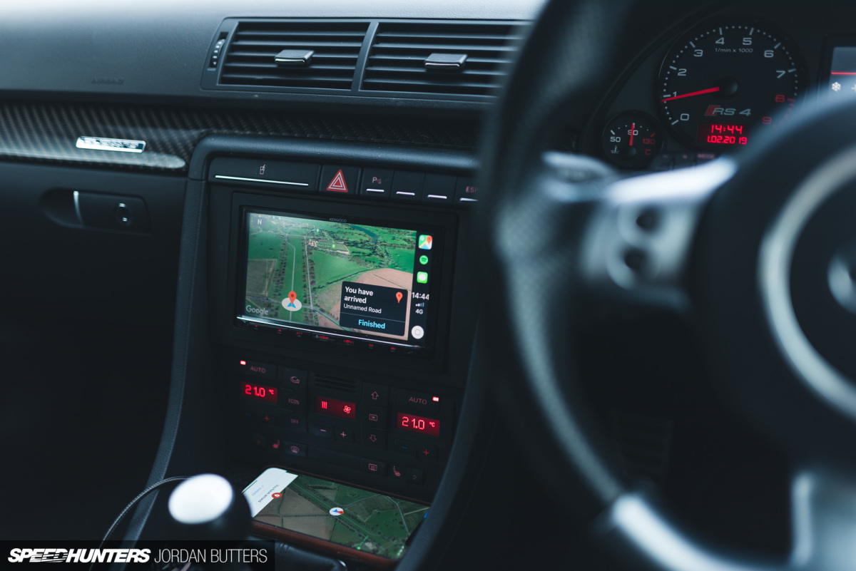 Project RS4 Kenwood CarPlay Speedhunters by Jordan Butters-7957