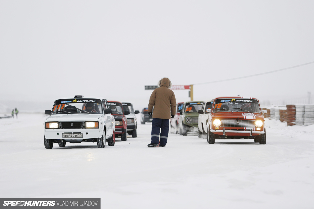 Winter Drift Battle in Krasnoyarsk, Siberia - pictures by Vladimir Ljadov for Speedhunters