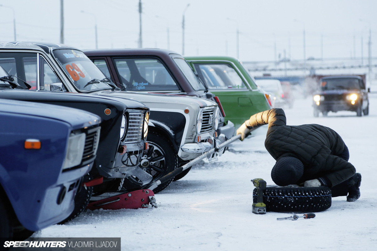 Winter Drift Battle in Krasnoyarsk, Siberia - pictures by Vladimir Ljadov for Speedhunters