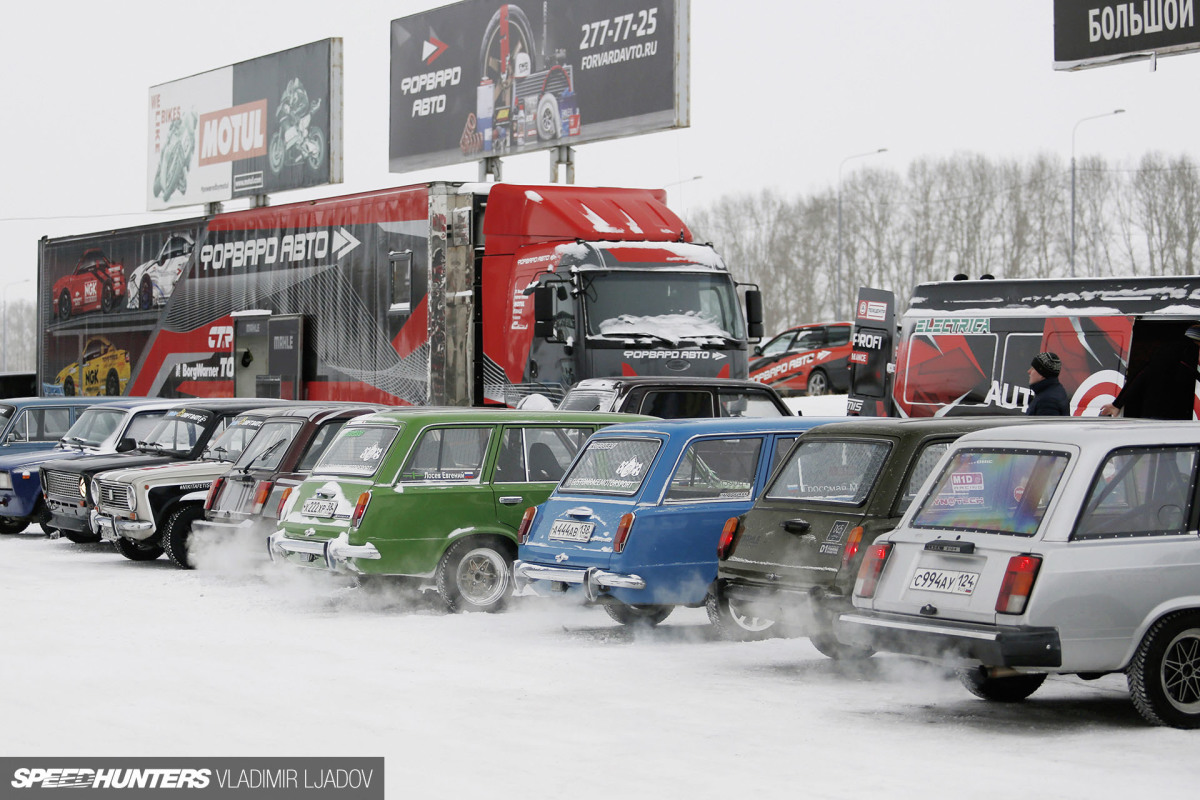 Winter Drift Battle in Krasnoyarsk, Siberia - pictures by Vladimir Ljadov for Speedhunters