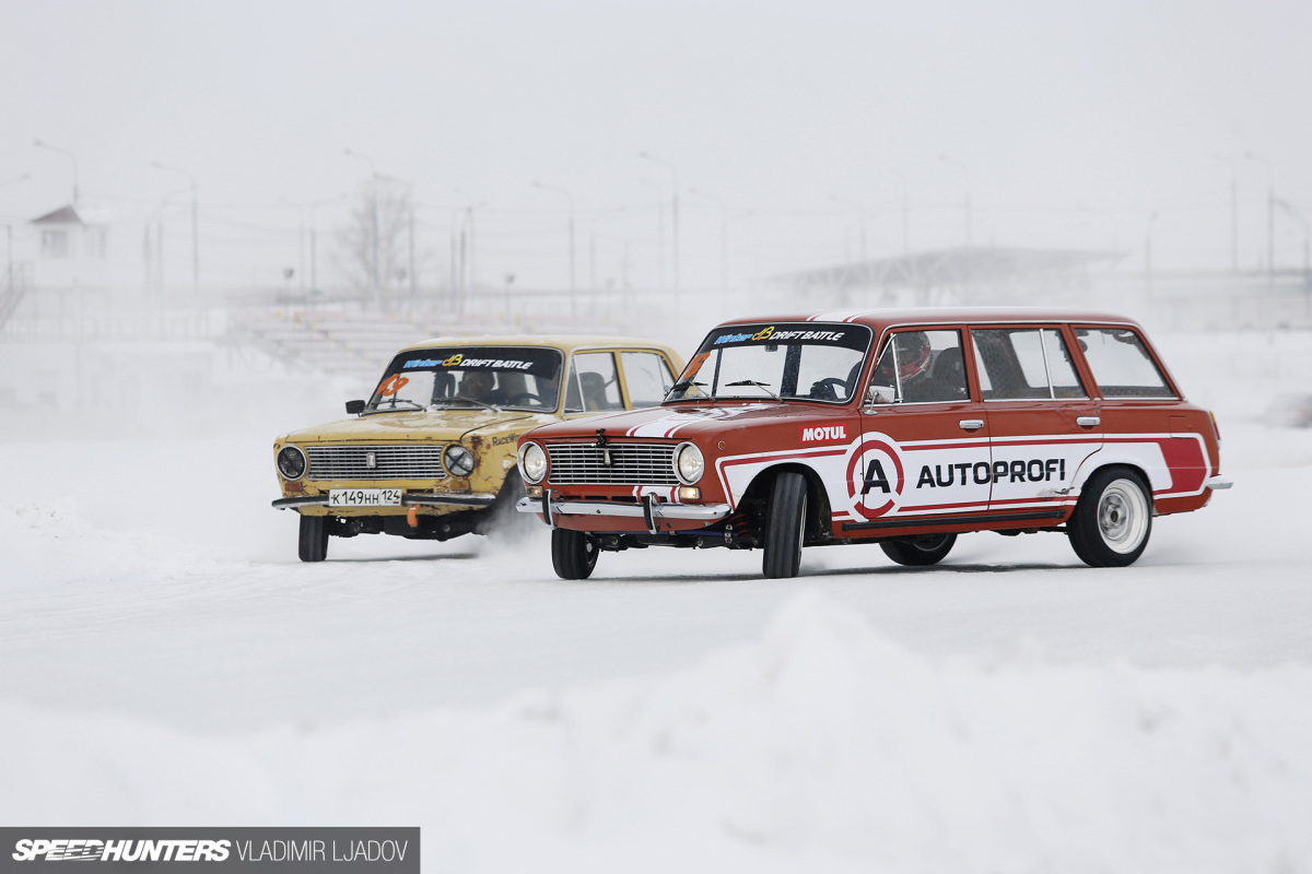Winter Drift Battle in Krasnoyarsk, Siberia - pictures by Vladimir Ljadov for Speedhunters