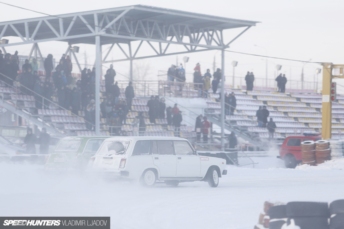 Winter Drift Battle in Krasnoyarsk, Siberia - pictures by Vladimir Ljadov for Speedhunters