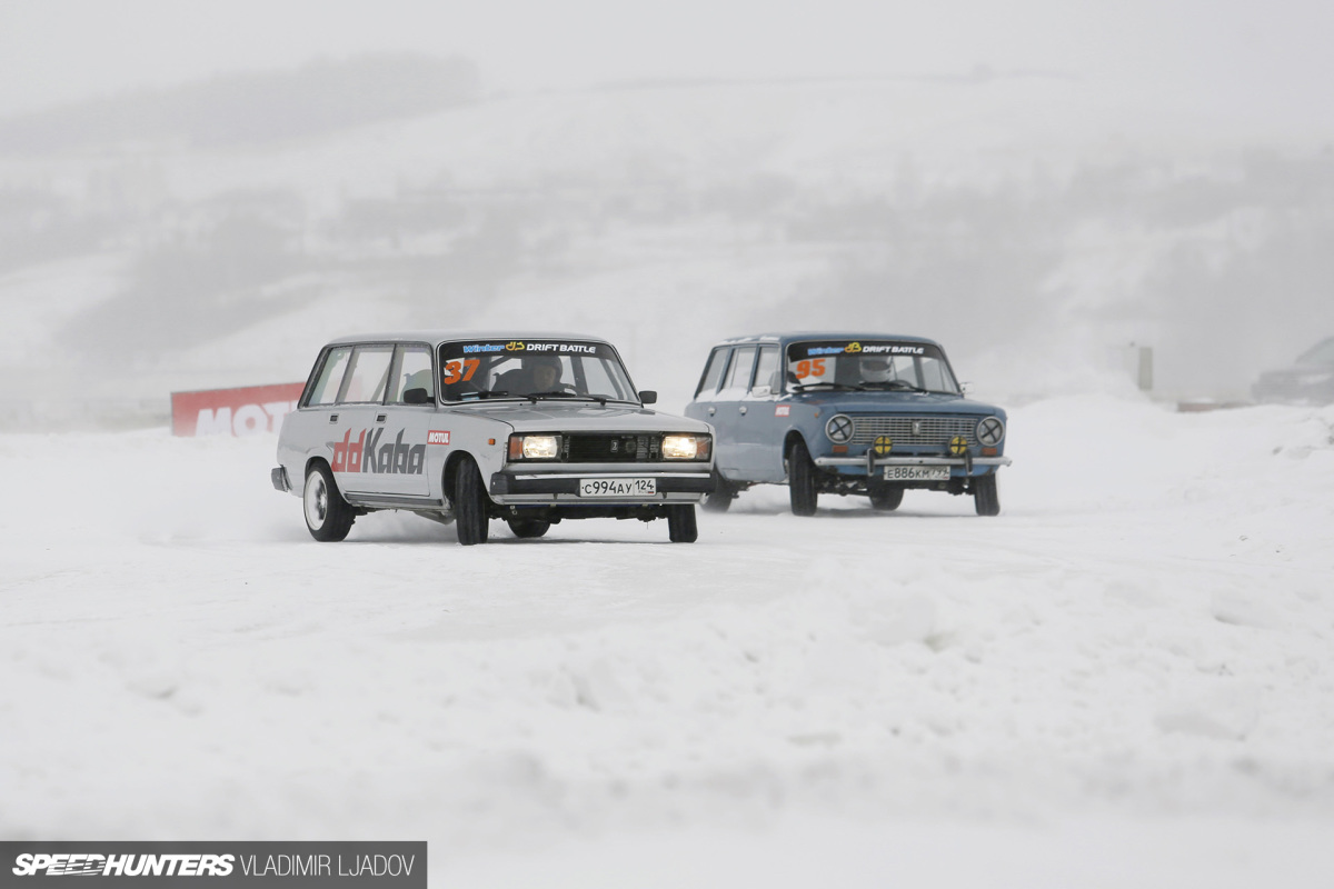 Winter Drift Battle in Krasnoyarsk, Siberia - pictures by Vladimir Ljadov for Speedhunters