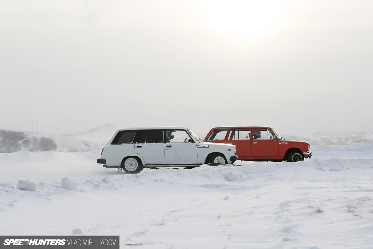 Winter Drift Battle in Krasnoyarsk, Siberia - pictures by Vladimir Ljadov for Speedhunters