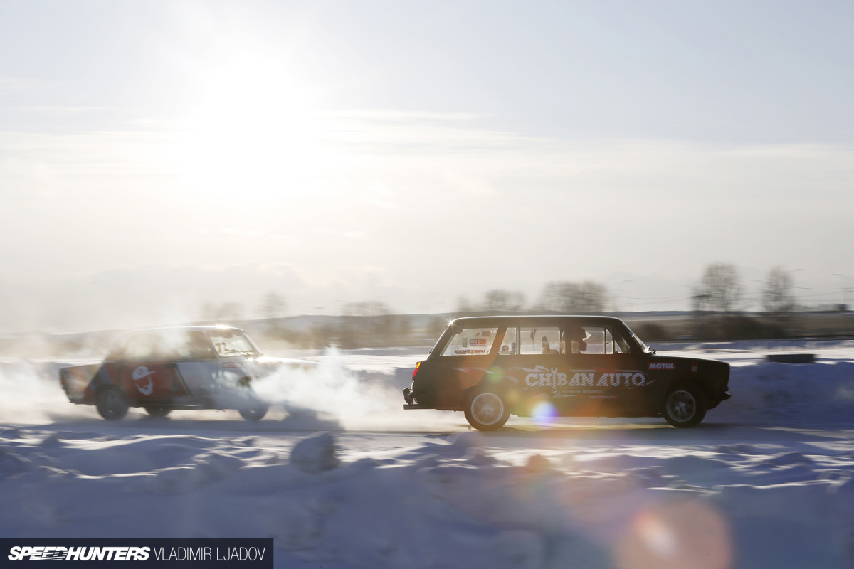 Winter Drift Battle in Krasnoyarsk, Siberia - pictures by Vladimir Ljadov for Speedhunters