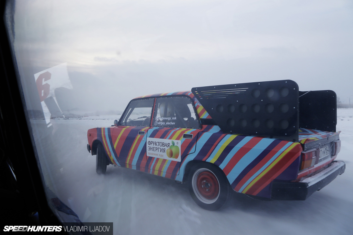 Winter Drift Battle in Krasnoyarsk, Siberia - pictures by Vladimir Ljadov for Speedhunters